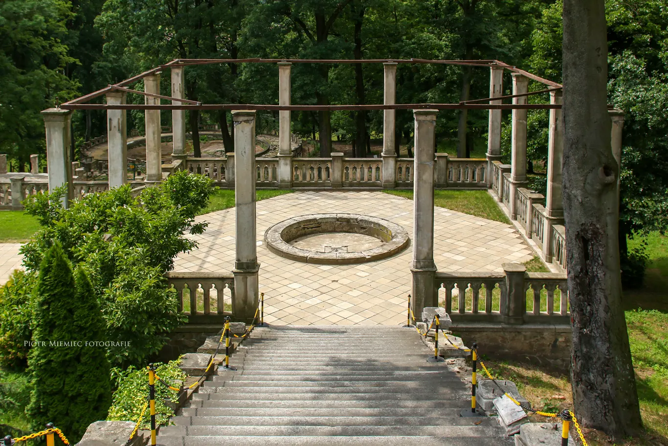 Tarasy widokowe pałacu