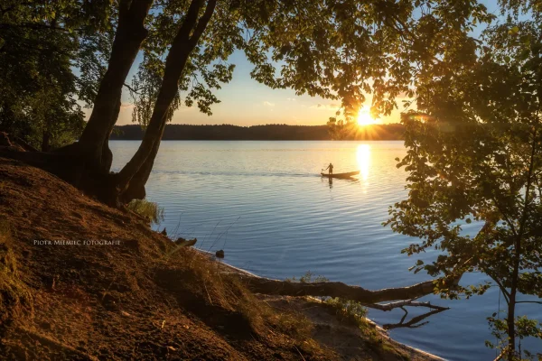 Jezioro Wdzydze na Kaszubach