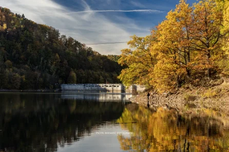 Jesienne kadry znad Jeziora Bystrzyckiego